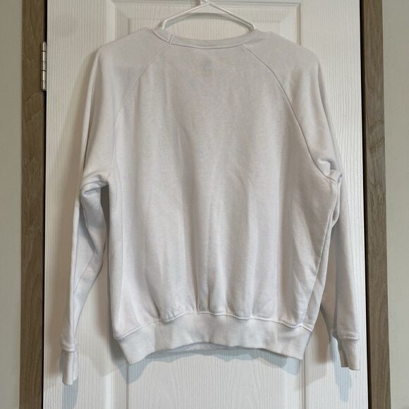 33 revolutions stay happy sweatshirt womens Medium peace sign hippie - Picture 2 of 6